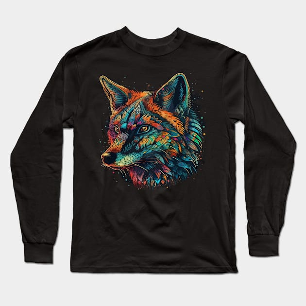 Coyote Long Sleeve T-Shirt by JH Mart